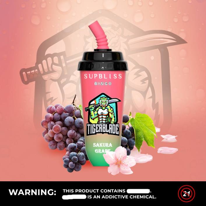 Fumot RandM Vape | RandM Supbliss Bingo 00P2260 8000 Vape-Pod-Gerät 1 Stk rosa Zitrone